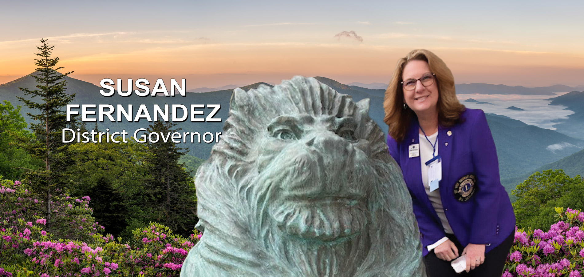 Susan Fernandez District 31 L Governor Lions Clubs western North Carolina