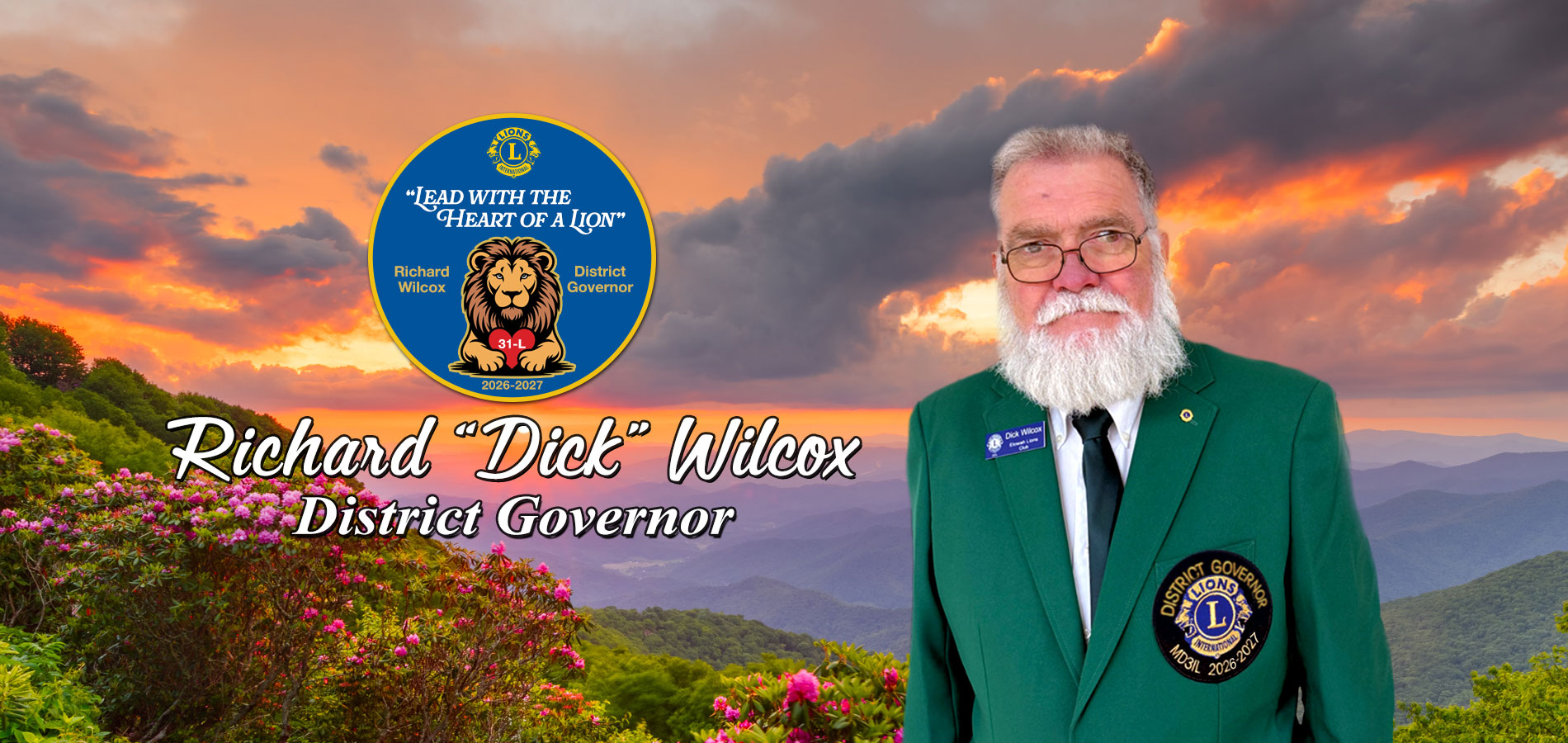 Richard Dick Wilcox District Governor NC Lions 31-L